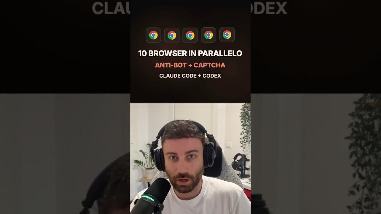 Browser Use: 10 browser AI in parallelo con Claude Code